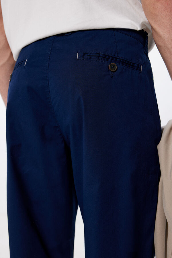 Springfield Cal&ccedil;as chino leves corte slim azul