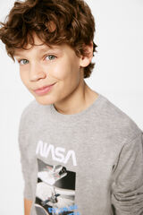 Springfield Kids Camiseta NASA ni&ntilde;o gris