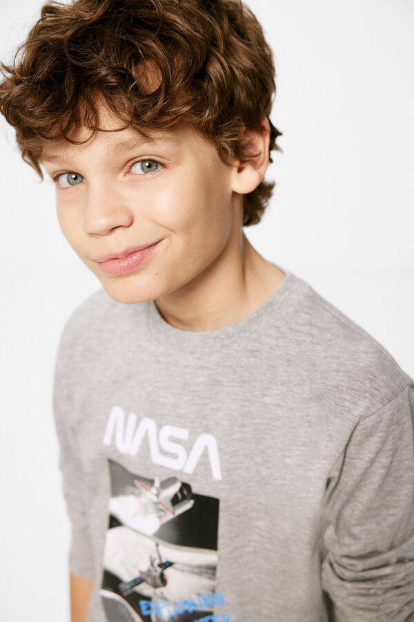 Springfield Kids Camiseta NASA ni&ntilde;o gris