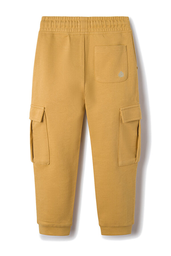 Springfield Kids Pantal&oacute;n jogger cargo ni&ntilde;o amarillo