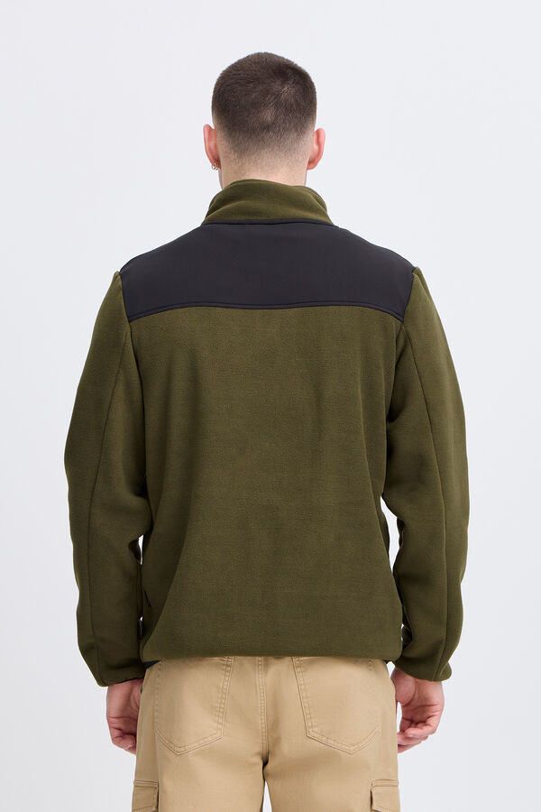 Blend Sudadera cuello alto kaki