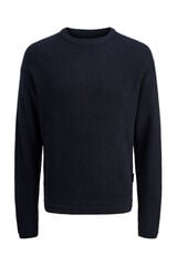 Jack & Jones Camisola b&aacute;sico de gola redonda azul