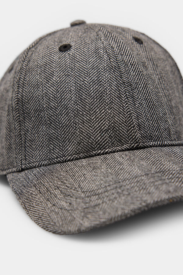 Springfield Gorra beisbolera espiga gris