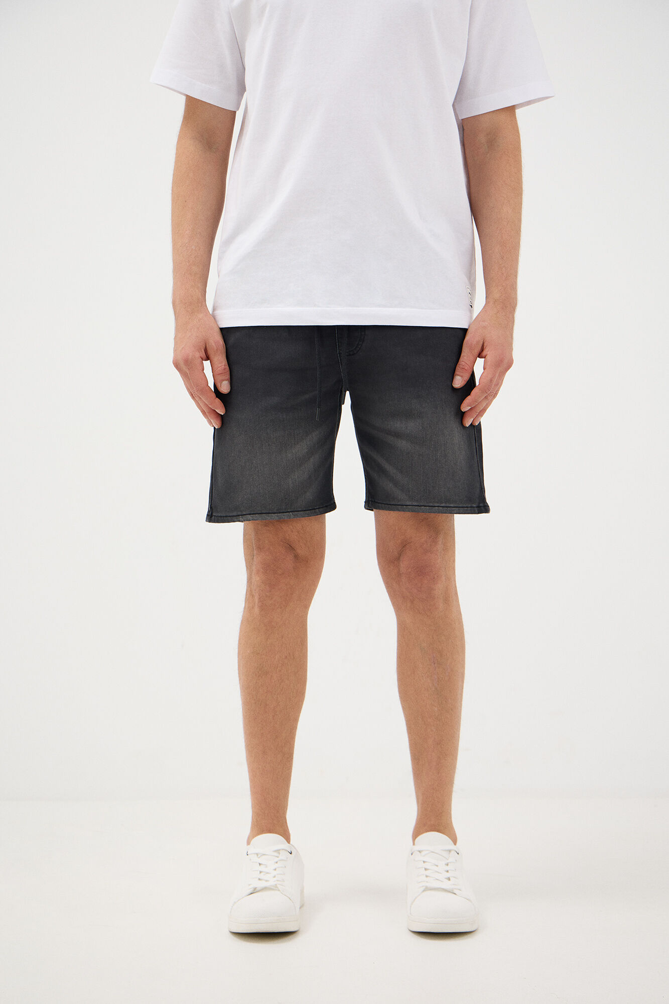 Jack & Jones Bermuda jogger vaquera