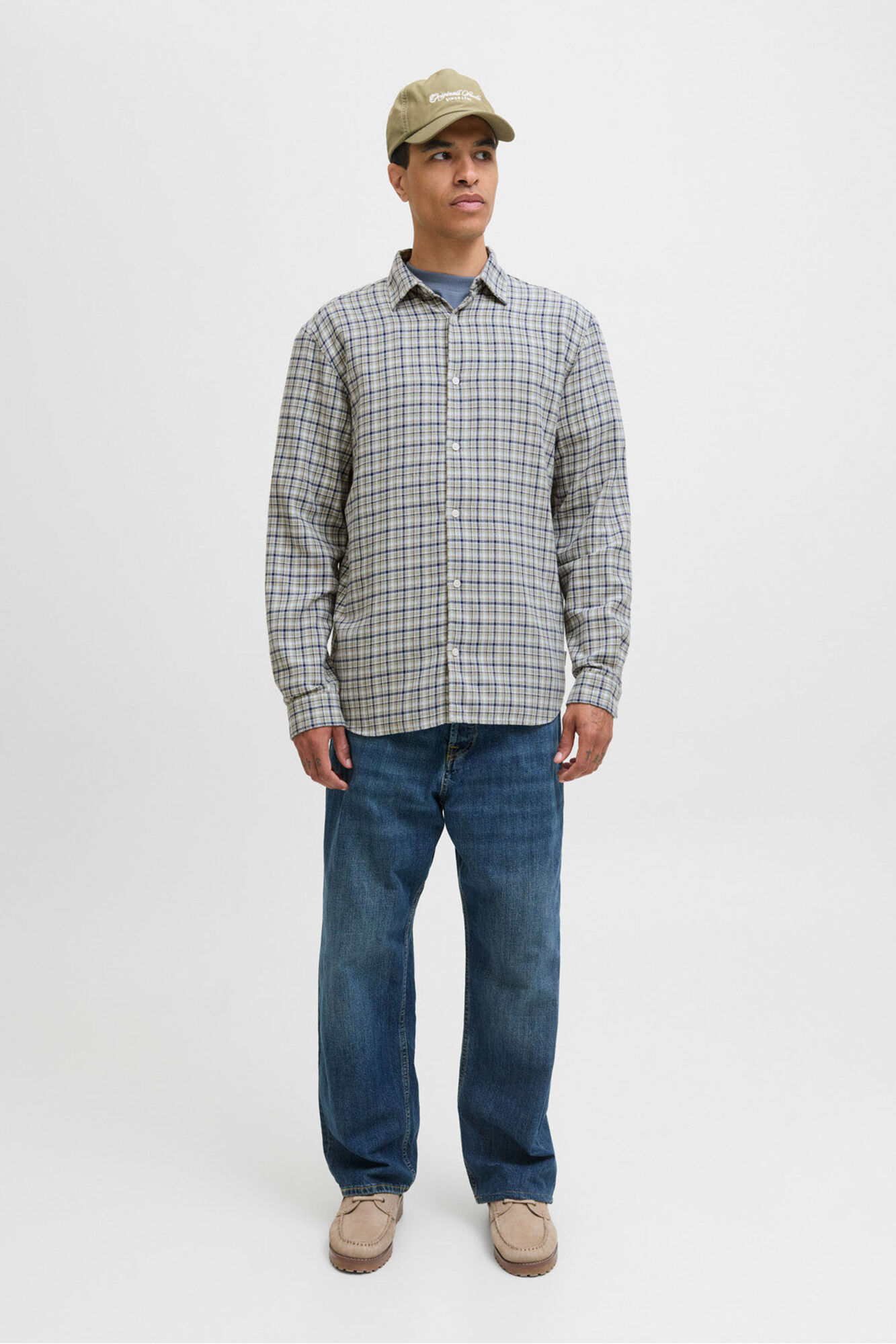 Jack & Jones Camisa franela cuadros