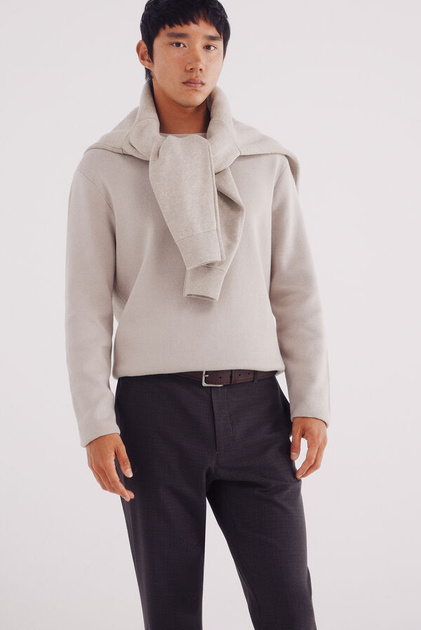 Springfield Pantal&oacute;n chino jogger estructura estampado