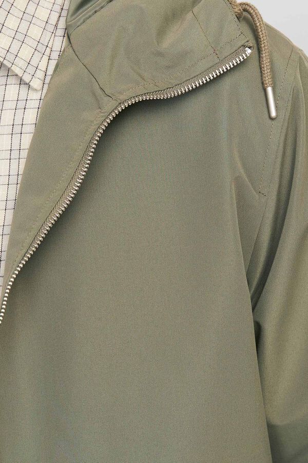 Jack & Jones Parka leve com capuz cru