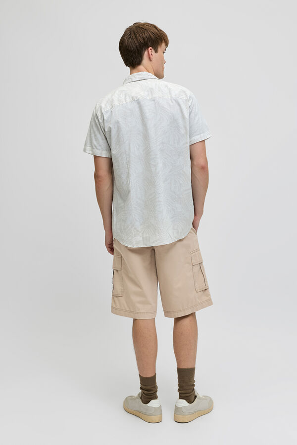 JJ REBEL Bermuda cargo relaxed fit gris