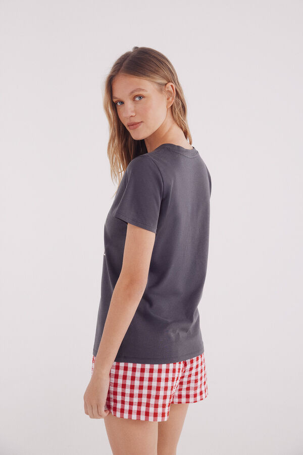 Springfield Camiseta "Minnie Mouse" gris