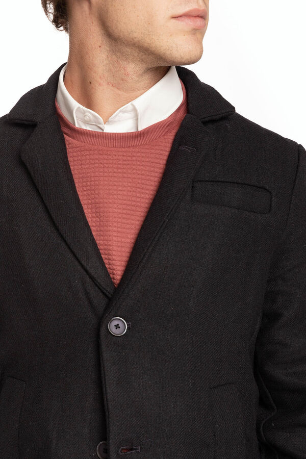 Celopman Abrigo B&aacute;sico azul