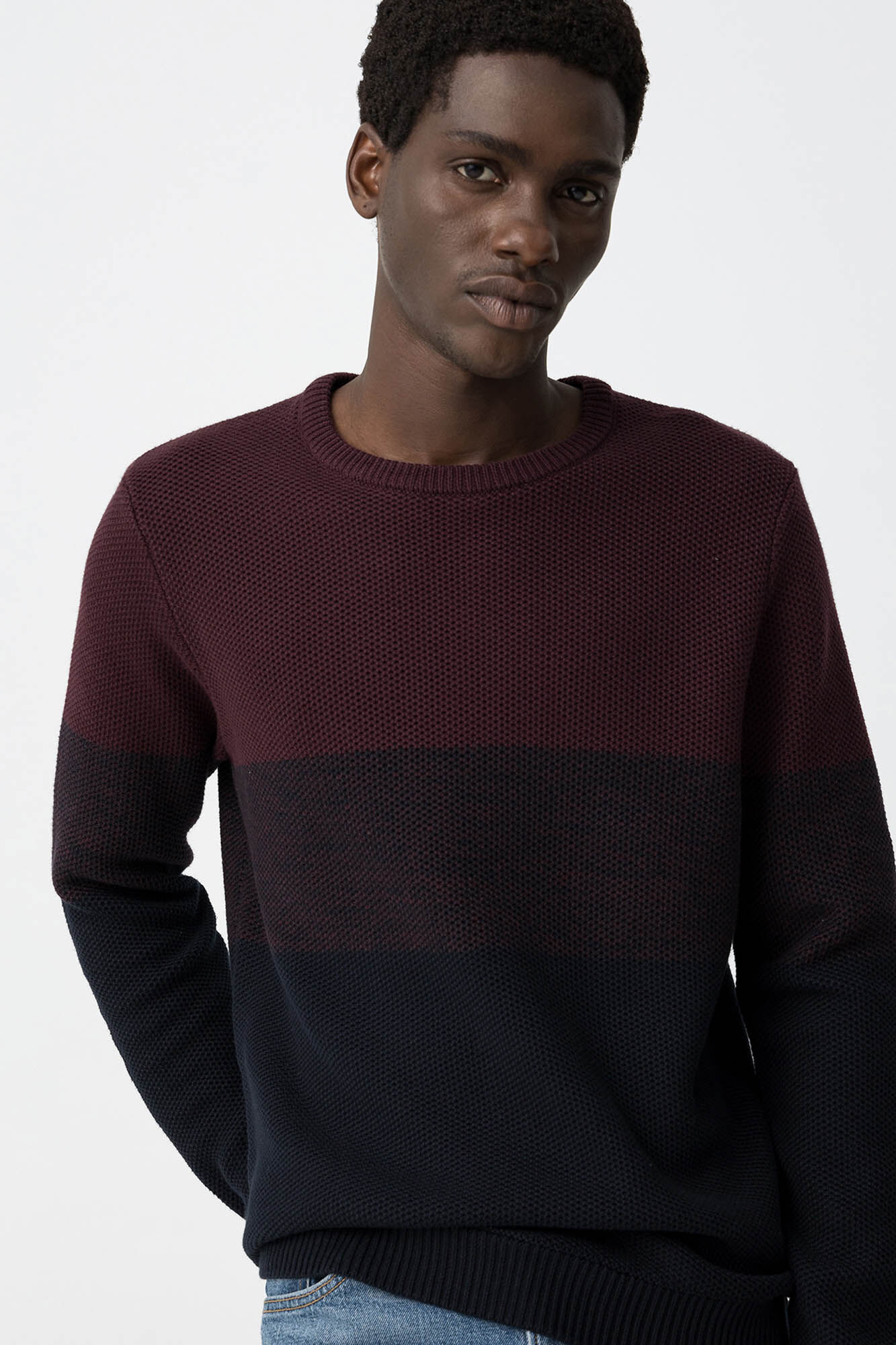 Tiffosi Jersey de Punto Tricolor