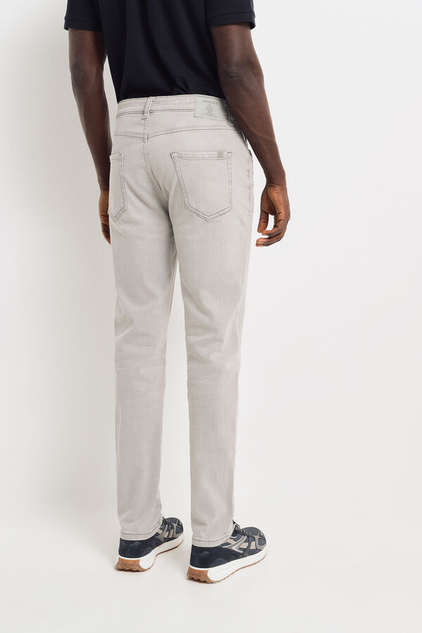 Springfield Jeans gris slim fit gris