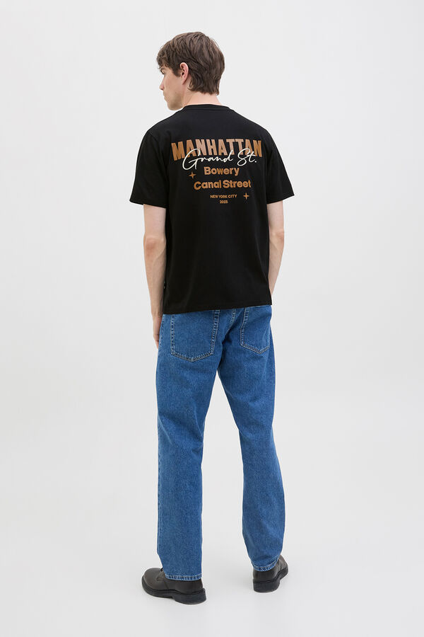 JJ REBEL Camiseta back print negro