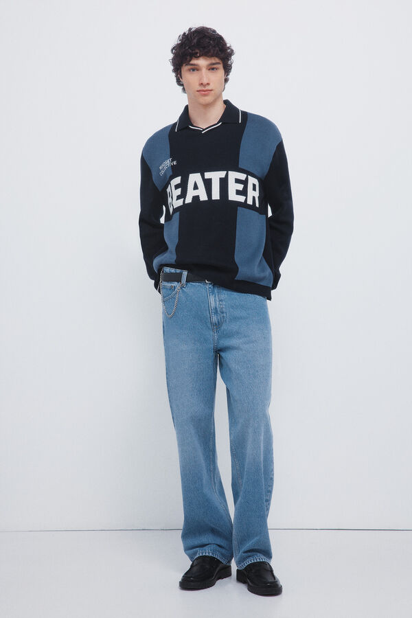 Springfield Jersey retro sport azul