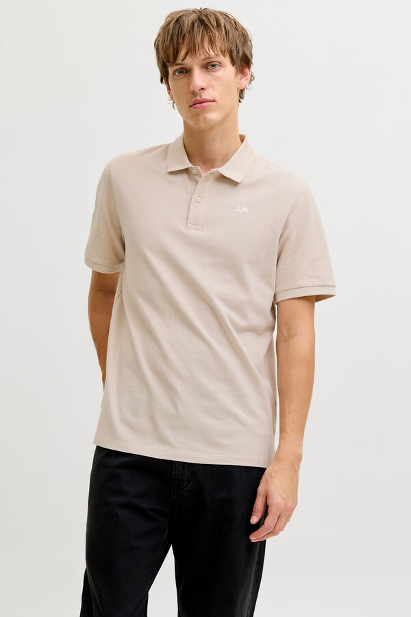 JJ REBEL Polo regular fit bege