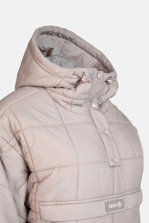 Izas Abrigo tipo canguro peron rosa