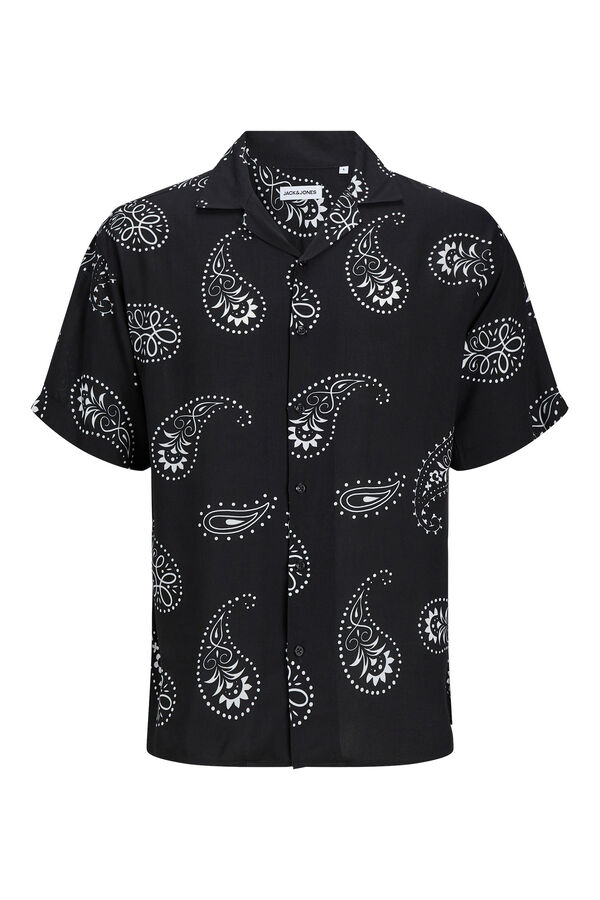 Jack & Jones Camisa relaxed fit preto