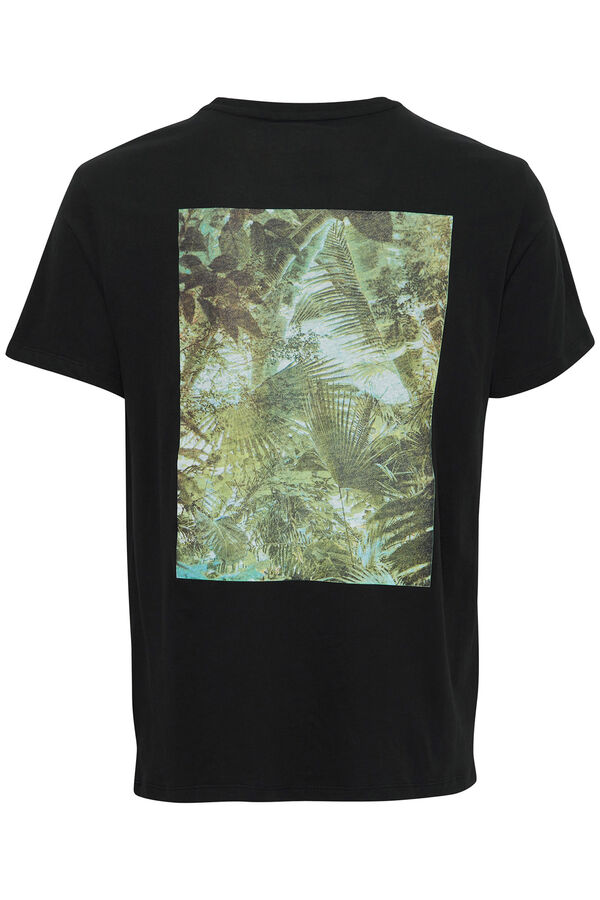 Blend T-shirt Manga Curta - Print Costas preto