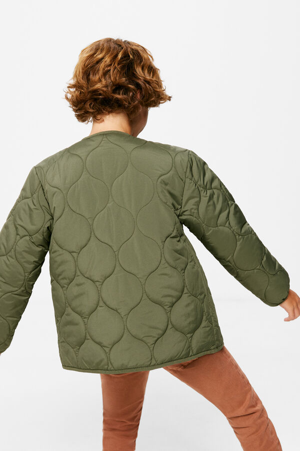 Springfield Chaqueta acolchada ligera verde niño verde