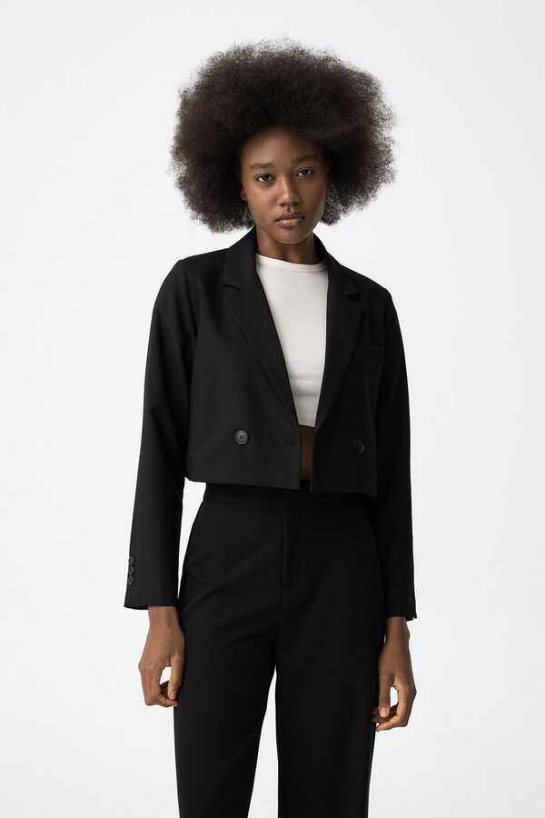 Tiffosi Blazer corto negro