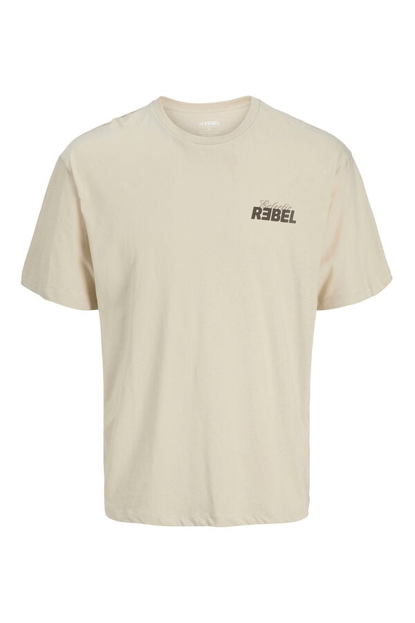 JJ REBEL Camiseta regular fit gris