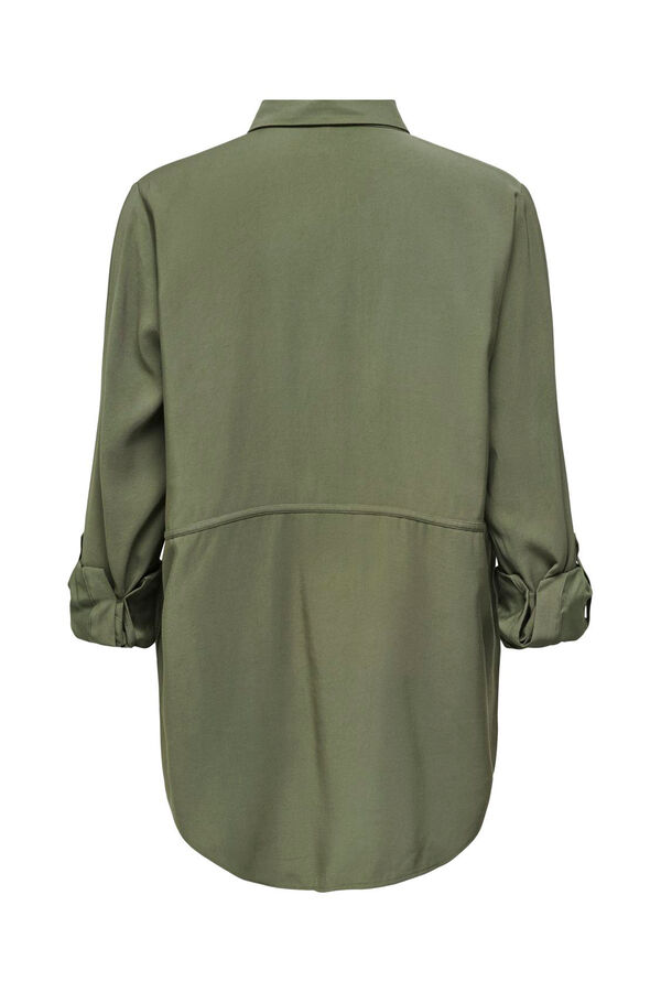 JDY Camisa de manga comprida verde