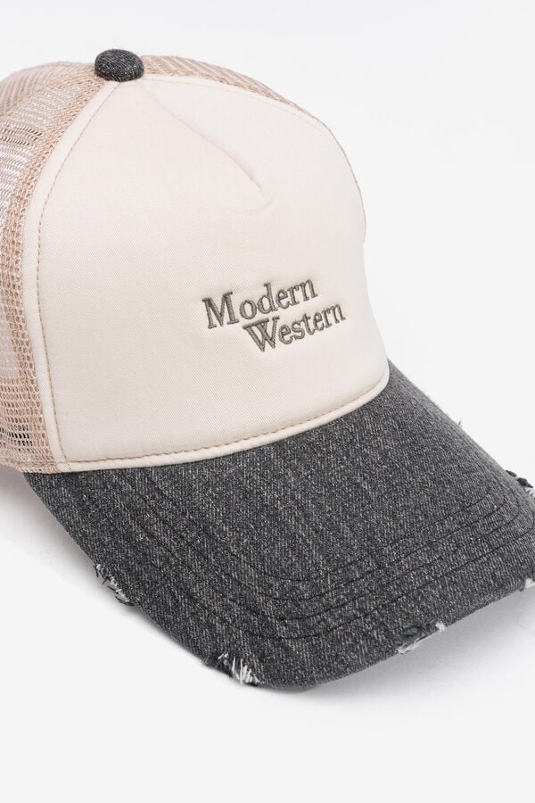 Tiffosi Boné combinado bege