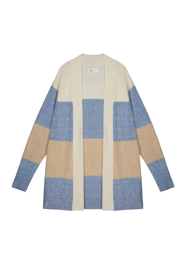 Springfield Cardigan Comprido Aberto azul