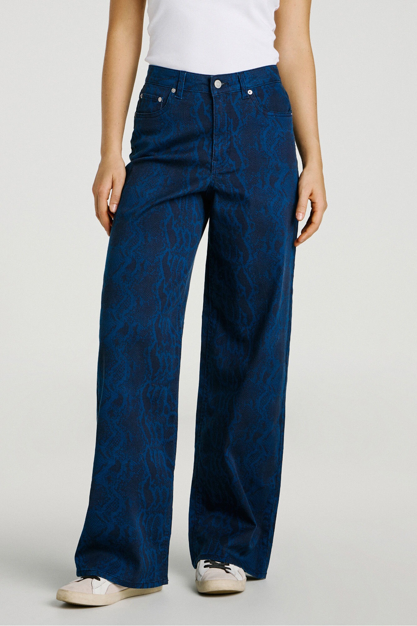 Jack & Jones Pantal&oacute;n loose fit estampado