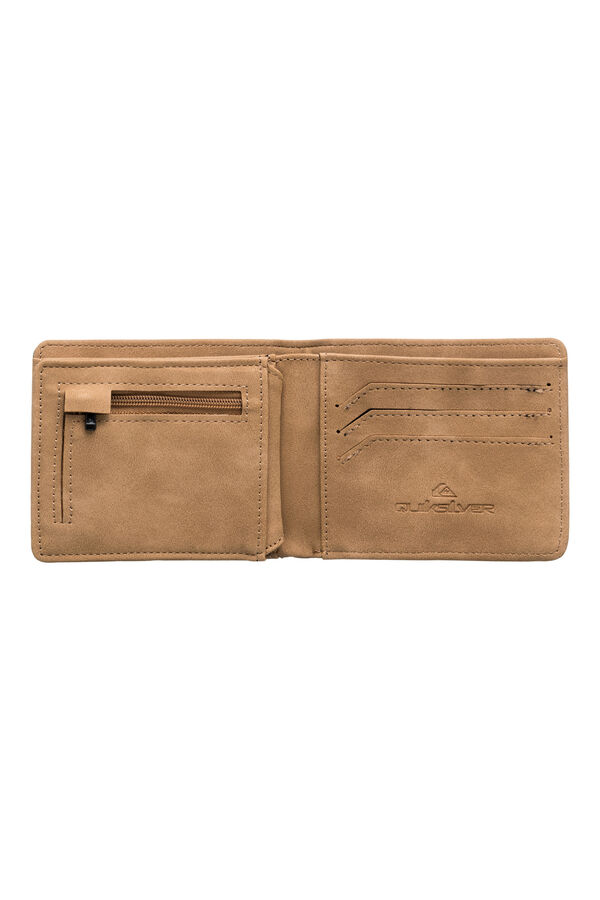 Quiksilver Sea Barker - Carteira Tripla Masculina cru