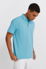 Springfield Polo b&aacute;sico Springfield regular fit azul