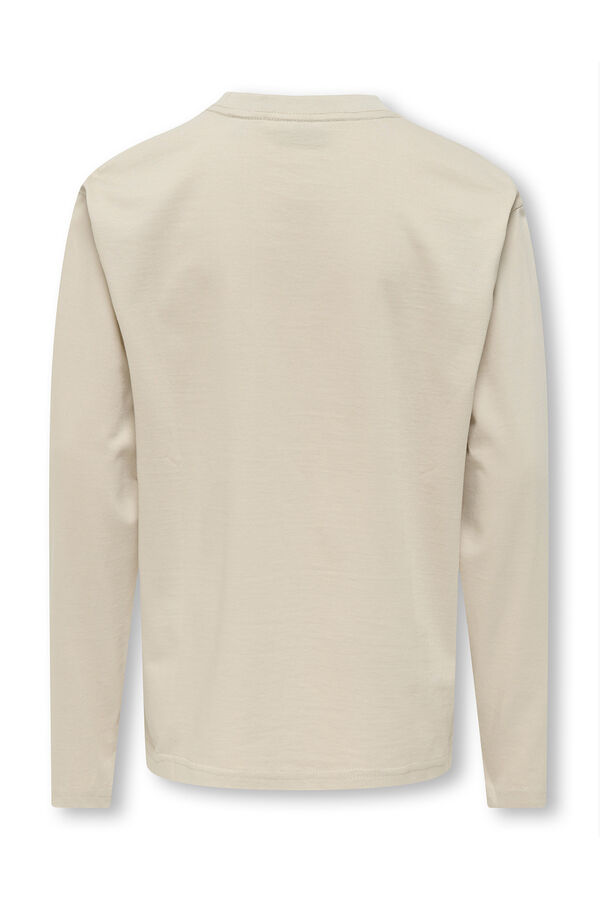 Only & Sons Junior Camiseta manga larga ni&ntilde;o gris