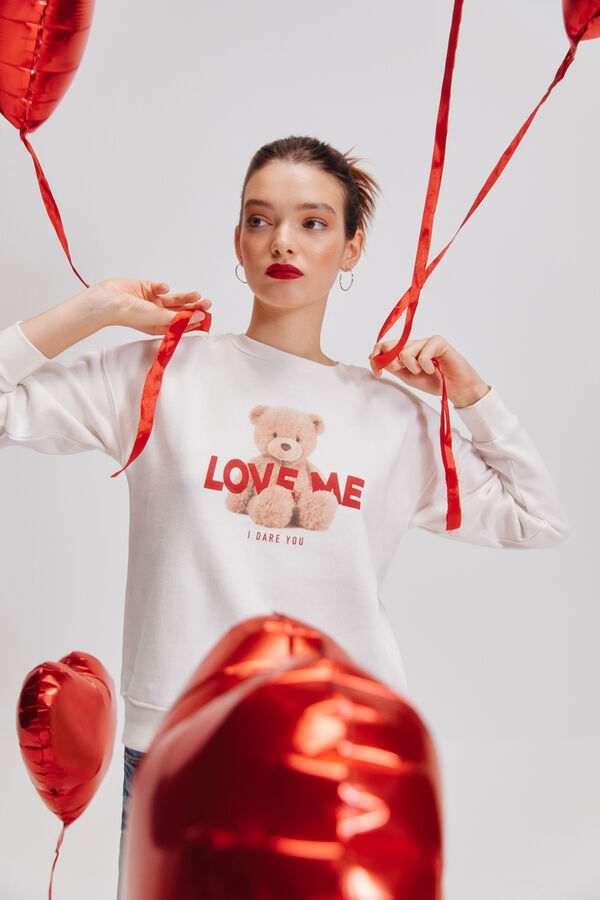 Springfield Sweatshirt "Me ame" estampado