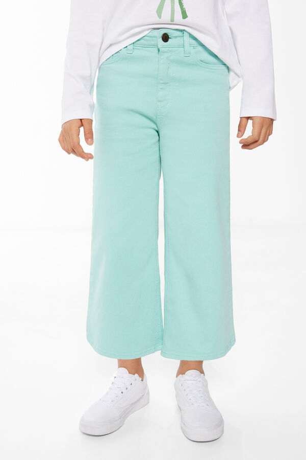 Springfield Kids Pantal&oacute;n culotte ni&ntilde;a verde