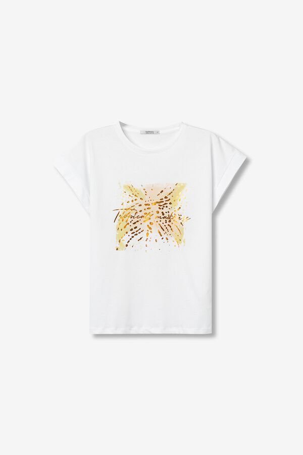 Tiffosi Camisola de manga curta branco