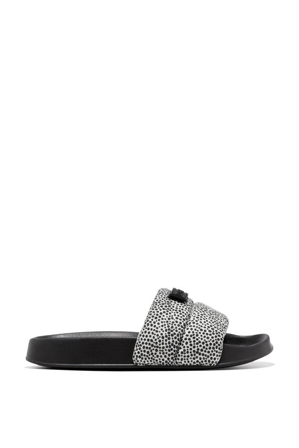 D.Franklin Sand&aacute;lia Venice Slides  branco