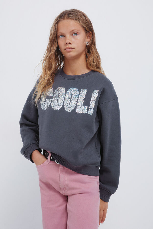 Springfield Kids Sudadera "cool" ni&ntilde;a gris