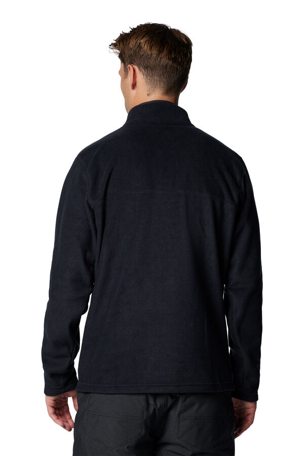 Columbia Forro polar con cierre medio a presi&oacute;n Steens Mountain&trade; II para hombre negro