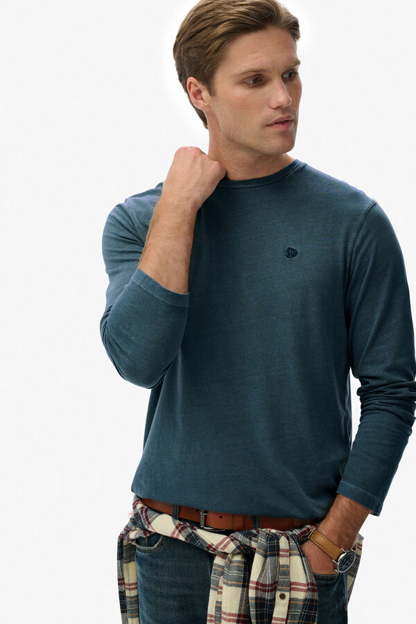 Superdry T-shirt Superdry azul