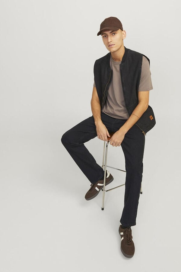 Jack & Jones Jeans tapered fit negro