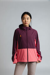 Izas Chaqueta softshell cortavientos acacia w burdeos