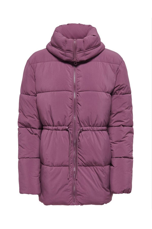 Only Casaco acolchoada  vermelho