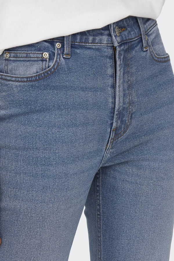 Only Straight Jeans azul