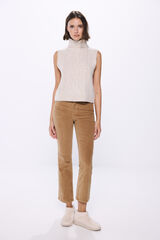 Springfield Pantal&oacute;n pana kick flare nude