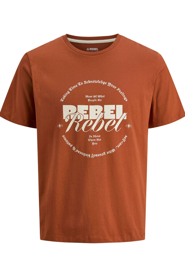 JJ REBEL T-shirt regular fit vermelho