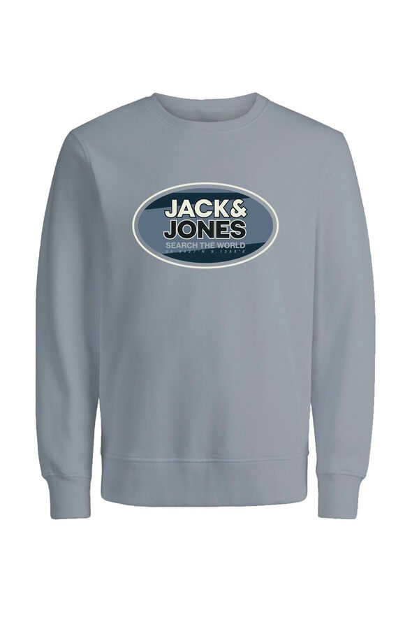 Jack & Jones Sweatshirt de regular fit cinzento