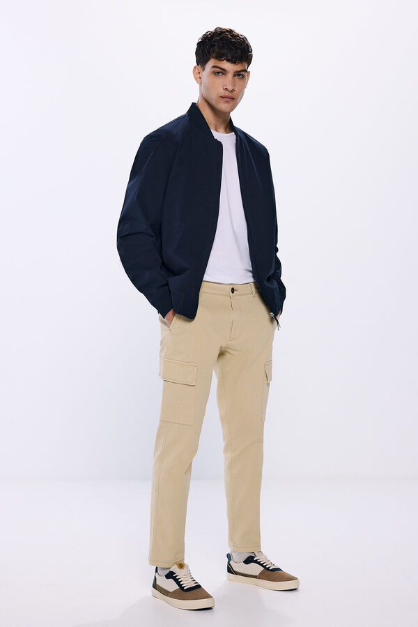 Springfield Bomber t&eacute;cnico azul