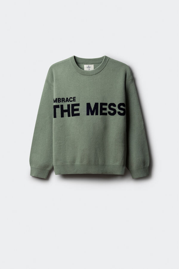 Springfield Kids Jersey "The mess" ni&ntilde;o verde