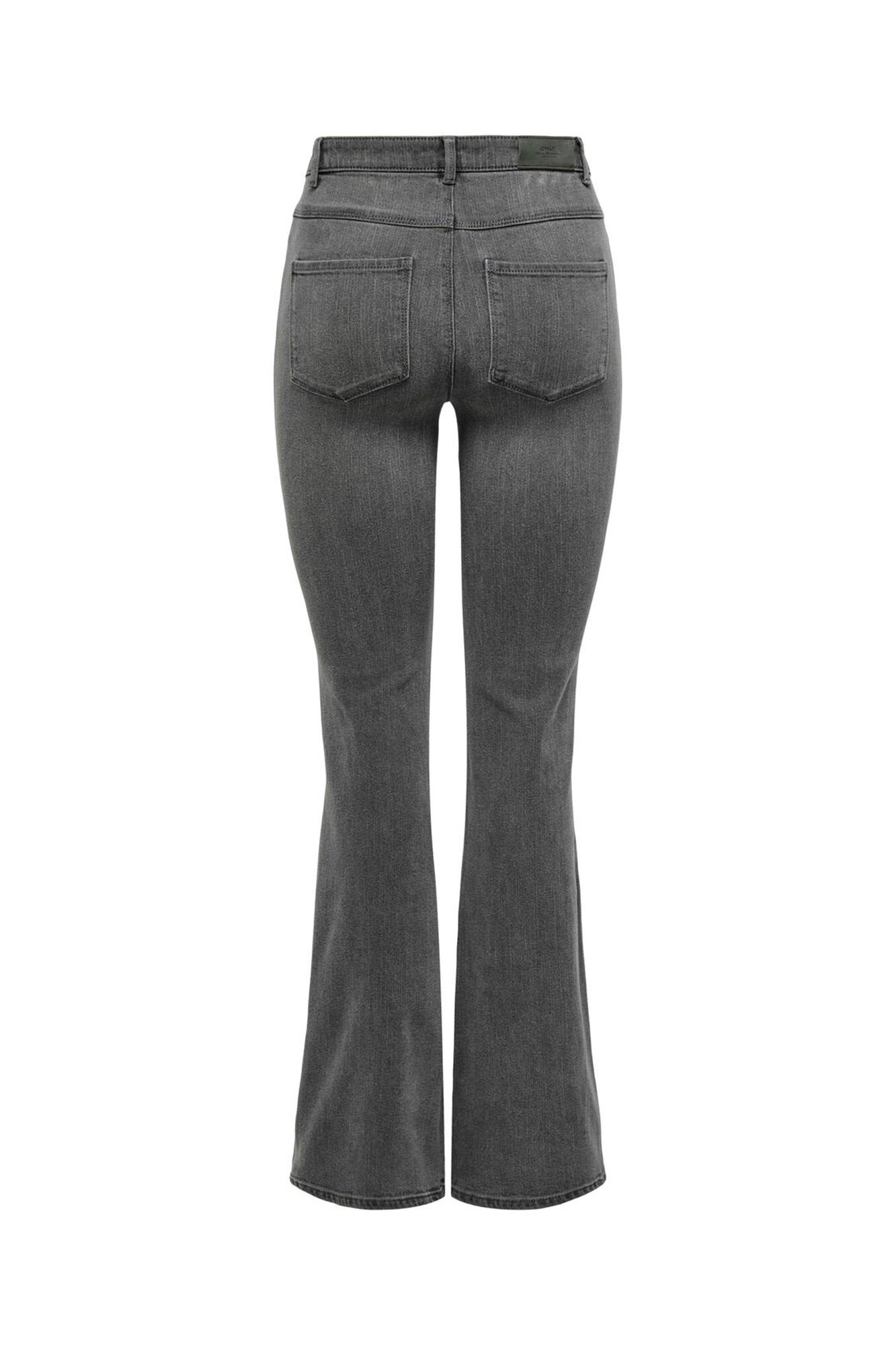 Only Jeans largos com cintura corte