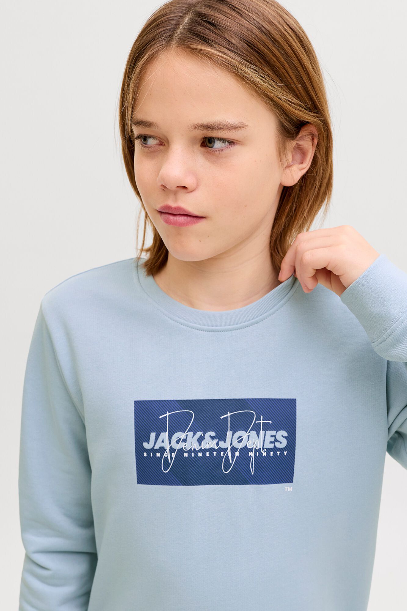 Jack & Jones Junior Sudadera logo cuadrado